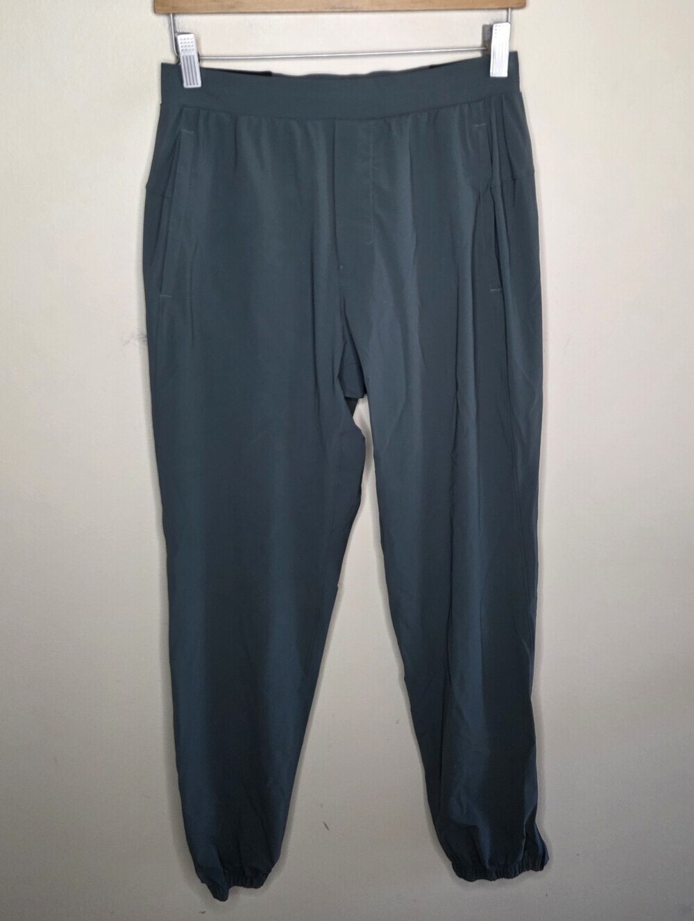 Lululemon Mens Surge Jogger Pants Dark Olive Green Size Small Tapered Fit